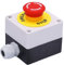 Taiss / 22mm not aus druckschalter 2 NC Roter Pilz Sign 10A 440V Stoppschalter Box LA38A-02ZS-BOX