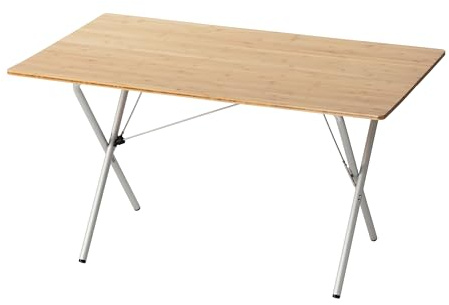 Snow Peak Single Action Camping Table, Portable Dining and Game Outdoor Table - Large