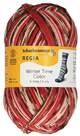 Schachenmayr REGIA 6-fädig Color 150g, 9801285-06214, Farbe: Winter Lights Color, Handstrickgarne
