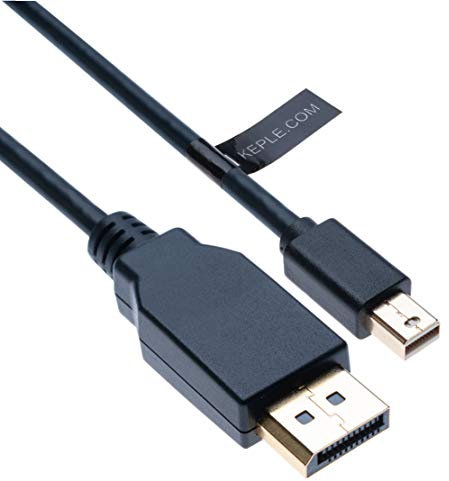 Mini Displayport zu Displayport v 1.4 | Dp to DpMini Stecker zu Stecker Kabelfuhrung vergoldetes Kabel Audio- und Videokabel erlauben 8K bei 60 Hz (1 m)