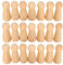 Figurenkegel 20 Stück Hölzerne Peg Dolls Holzfiguren 6,5cm Holzkegel zum DIY Holzfiguren Hochzeit Geburtstag Dekoration