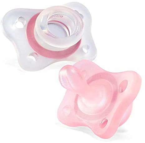 Chicco Mini Gommotto in Silicone per Neonati da 2 a 6 Mesi, Physioforma, Morbido, Colori Assortiti