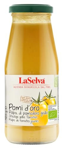 La Selva Bio Pomi d'oro - Stückige gelbe Tomaten (1 x 425 gr)