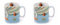 Teemando 2 X Jumbo Becher Henny Porzellan 0,75 l = 2 Becher