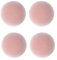 Kibon Silicone Nipple Covers, Reusable Adhesive Silicone Pasties Breast Petals, 2 Pair Round Shape Light Pink