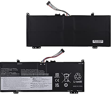 E-yiiviil Ersatzakku L17C4PB0 Kompatibel mit Lenovo Yoga 530-14ARR Flex 6-14IKB 530-14IKB 530S-14IKB 530S-15IKB AKKU