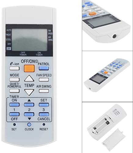 OriGlam Control remoto del aire acondicionado, control remoto del aire acondicionado para el aire acondicionado AT75C3298 de Panasonic