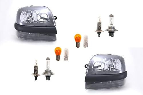 Johns, passend für Fiat Doblo Scheinwerfer 119/223 03/01-09/05 + Leuchtmit. Set li. re.