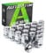 AUTOPTIM 1/2-20 Radmuttern – Ersatz für Jeep Wrangler JK, 2002–2012 Liberty, 1993–2010 Grand Cherokee, Ford Explorer Edge Mustang Aftermarket-Rad, Chrom geschlossenes Ende, 20 Stück