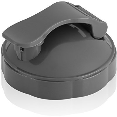 Akozon Sceller Flip Top to-Go, 1Pc Seal Lid Replacement for 600W 900W Juicer Pièces de Rechange Presse-Agrumes Tasses et Accessoires pour Blender(Gris) Bottle Gray