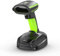 Eyoyo Wireless Industrial Barcode Scanner, 3-in-1 IP65 Waterproof Bluetooth Barcode Scanner für Inventarisierung, schnurlose ergonomische Handheld 1D 2D QR Barcode Scanner für Handy POS und Computer