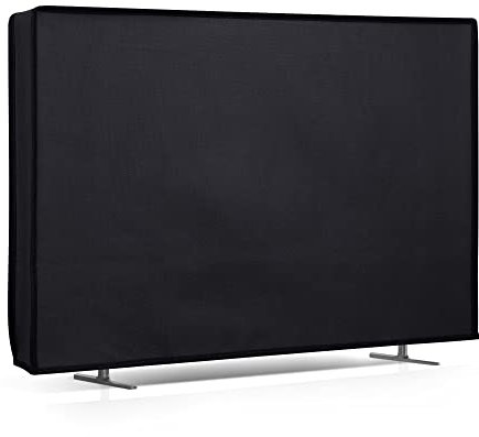 kwmobile 24 TV Hülle - Indoor Fernseher Bildschirmschutz Abdeckung - TV Bildschirm Staubschutzhülle - Dunkelblau