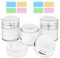 HOTUT Airless Pumpspender, 3 Stück 50ml Creme Pumpspender, Nachfüllbar Vakuum Kosmetikbehälter, Leer Lotion Pumpflasche mit Deckel für Reise Home Verwendung