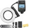 Godox MF-R76S+ TTL Micro Ring Flash for Sony, CCT 5900K±200K 550 Full-Power, 76Ws HSS 0.1-1s Recycle Time Dual-Flash Tubes Speedlight for Sony Caremas, with 8X Adapter Rings