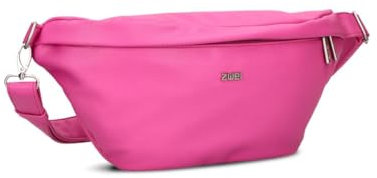 Zwei Damen Hip Bag Mademoiselle.M MH80 Bauchtasche 40 cm 3 Liter, Crossbody Bag wasserabweisend, 3-in-1 Bequeme Brusttasche, Gürteltasche & Hüfttasche (pink)