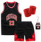 Pardofelis Basketball Trikot Shirt und Shorts, Basketball Jersey Atmungsaktives Trainingskleidung, Basketball Ärmellose Anzug mit 2 Schweißband, Basketball Trikot für Herren (XXL, Schwarz)
