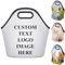 Fyore Lonchera personalizable, con texto personalizado, con foto, logotipo, personalizada, reutilizable, para oficina, trabajo, escuela, picnic al aire libre