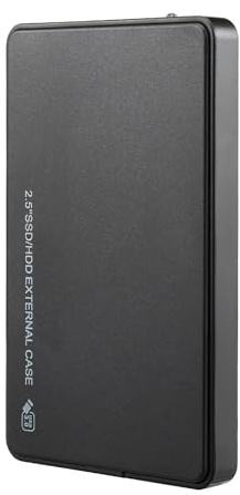 NQYZZFA Disques durs externes Portables en Aluminium de 2.5 Pouces, 500 go, 1 to, 2 to, 4 to, 8 to, USB 3.0, Stockage de Sauvegarde pour PC, Ordinateur de Bureau, Mac, MacBook,TV,8TB,Black