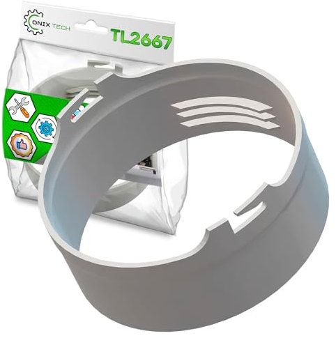 ONIX TECH Hose Connector for Portable Air Conditioner with Original Code TL2667 for DeLonghi Pinguino Pac An We Eco - Warranty 5 Years