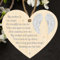 My Mother is an Angel Memorial Plaque – Beautiful Tribute with Angel, Wings, Clouds, or Dove Designs – Sympathy Gift in Memory of Mum, Sentimental Memorial Keepsake for Loss of a Mother (Angel Wings)