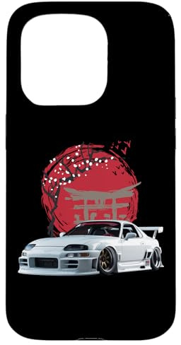 Japanischer Inlandsmarkt Supra Vintage JDM Tuning Drift Auto Hülle für iPhone 15 Pro