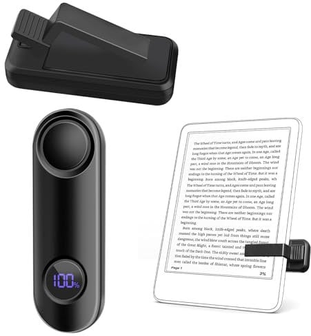Remote Control Page Turner for Kindle Paperwhite Kobo eReaders,Remote Page Turner for iPhone,iPad,Tablets,Android,Camera Video Record Shutter Selfie Remotes