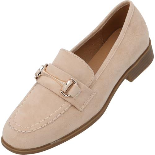Palado Loafer Damen Skennu – elegante Halbschuhe - Slipper im zeitlosen Design - Sommerschuhe - modisch und bequem