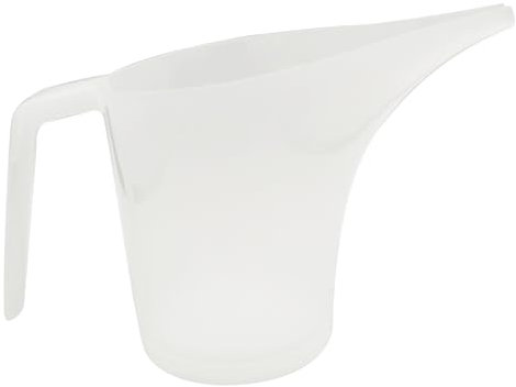 Pichet à entonnoir transparent de 1 000 ml avec long bec verseur et tasses à mesurer Pichet à savon à longue buse avec échelle Pichet à entonnoir léger de capacité