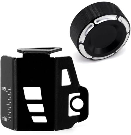 Serbatoio Fluido Freno Coperchio Moto Per KAW&ASAKI Ni&nja 250 650 Ver&sys Z650 Z750 Z900 Pompa Freno Posteriore Serbatoio Fluido Tazza di Olio Serbatoio Protezione Copertura Protezione