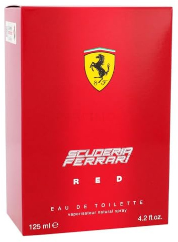 Ferrar.Red.Eau de Toilette pour Homme, Vaporisateur Naturel, 125 ml, Fragrance Classique