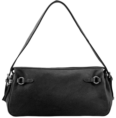FREDsBRUDER Leder Umhängetasche My Forever Friend Shoulderbag Black schwarz