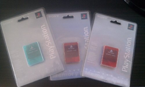Carte Mémoire verte pour Playstation