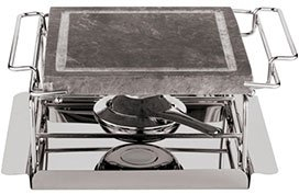 Tavola Table Rechaud mit Kochstein 17x20