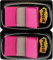 Post-it Index Haftstreifen, Standard, Pink, 100 Haftstreifen, 25.4 mm x 43.2 mm - Für Dokumente und Wichtige Informationen