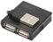 DIGITUS USB-Hub - 4 Ports - High-Speed USB 2.0 - 480 MBit/s - Kompaktes Gehäuse - Stromversorgung per USB - Schwarz