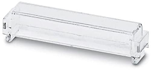 PHOENIX CONTACT EMG 10-H 7.5MM KLAR Abdeckhaube, für Berührungs- und Staubgeschützten Kapselung der Bauteile, in Klarer Ausführung, 7.5mm Höhe, 10mm Breite, 38mm Länge, Transparent, 10 Stück