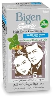 Bigen Speedy Hair Color, Dark Brown 883