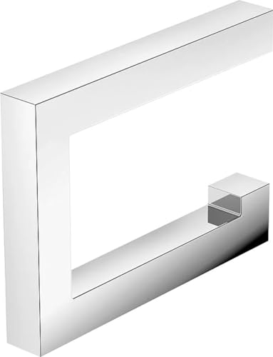 HEWI Reservepapierhalter verchromt (WC-Papierhalter System 100, Ersatzrollenhalter zur Wandmontage, Toilettenpapierhalter aus Metall, U-förmig 162 x 110 mm) 100.21.10040