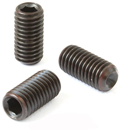 Grub Screws Metric Thread (16 PACK) Grade 10.9 High Tensile Steel (16) x M3 x 8mm Cup Point Allen Key Socket Grub Screw