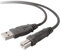 Belkin USB-Kabel USB 2.0 USB-A Stecker, USB-B Stecker 1.80m Schwarz, 3 Stück