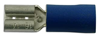 Connect 30170 Blue Female Push-On 4.8mm 100pc