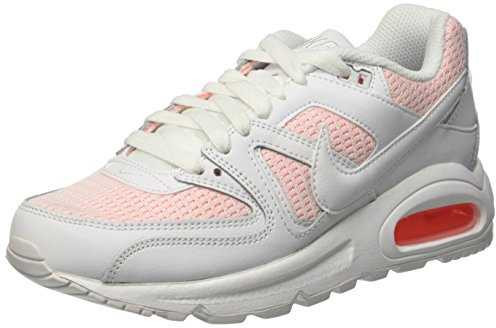 Nike Wmns Air Max Command, Scarpe Donna, Bianco (White/White/Bright Mango), 40 EU