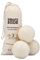 Molly's Suds Wool Dryer Balls (set of 3) - Natural Fabric Softener, Reduce Drying Time, Reusable, Chemical Free, Unscented