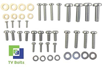 Full Set of LG TV Mounting Bolts/Screws and Washers - Fits Any Size TV