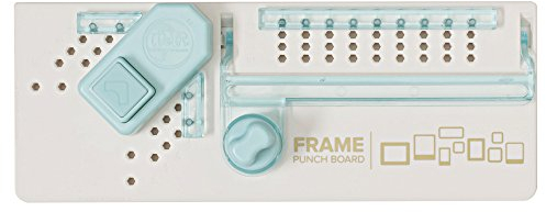 We R Memory Keepers Rayher We R Memory Keepers Frame Punch Board, Schneidegerät zum Herstellen von Papierrahmen, ideal für Scrapbooking und Kartengestaltung, für Fotorahmen, 60627000
