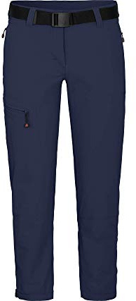Bergson HYDRYS 7/8 | Damen 7/8 Wanderhose, vielseitig, pflegeleicht, Peacoat Blue [368], 38 - Damen