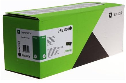 Lexmark 25B3101 cartuccia toner 1 pz Originale Nero (BLACK TONER CARTRIDGE)