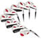 Ram Golf Laser Graphite Hybrid Irons Set 4-SW (8 Clubs) - Mens Left Hand - Regular