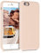 kwmobile Hülle kompatibel mit Apple iPhone 6 / 6S Hülle - Silikon Handy Case - Handyhülle weiche Oberfläche - kabelloses Laden - Perlmutt