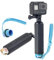 Digicharge Mango Flotante Agarre Impermeable Empuñadura para GoPro Hero12 Hero11 Hero10 Hero 12 11 10 9, dji OSMO Action 3, Insta360 One, Akaso Cámara de Acción Deportiva Grip de Mano Flotador, Azul